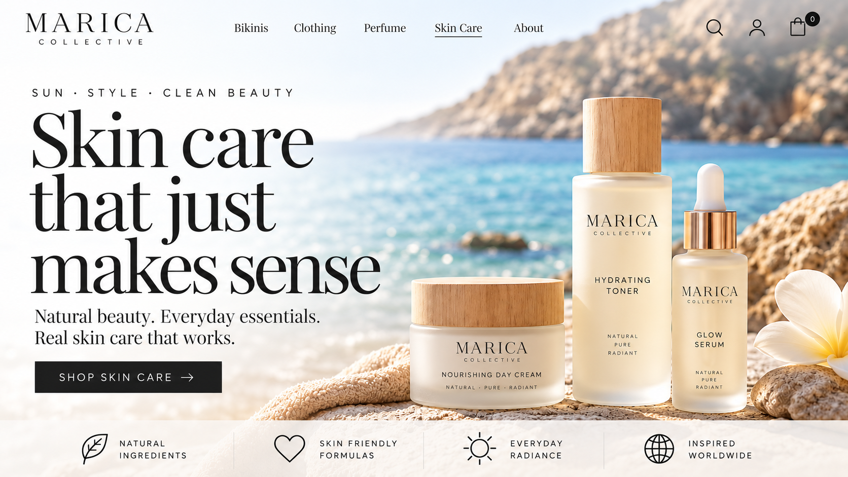 Marica Collective skin care — skin care that just makes sense